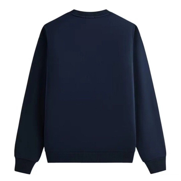 KITH Kithmas 2024 Teddy Nelson Crewneck Nocturnal Blue navy Men’s Size L NWT - Picture 2 of 7